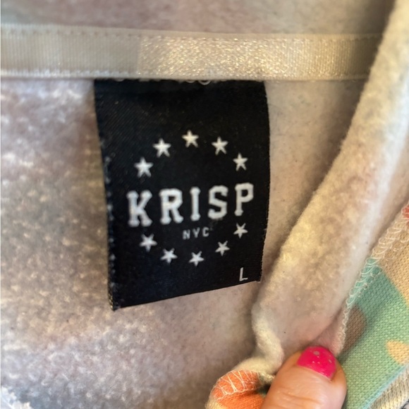 Krisp NYC men’s  sz Lg Camo! Embroidered roses!Jogger Set! - Picture 9 of 12